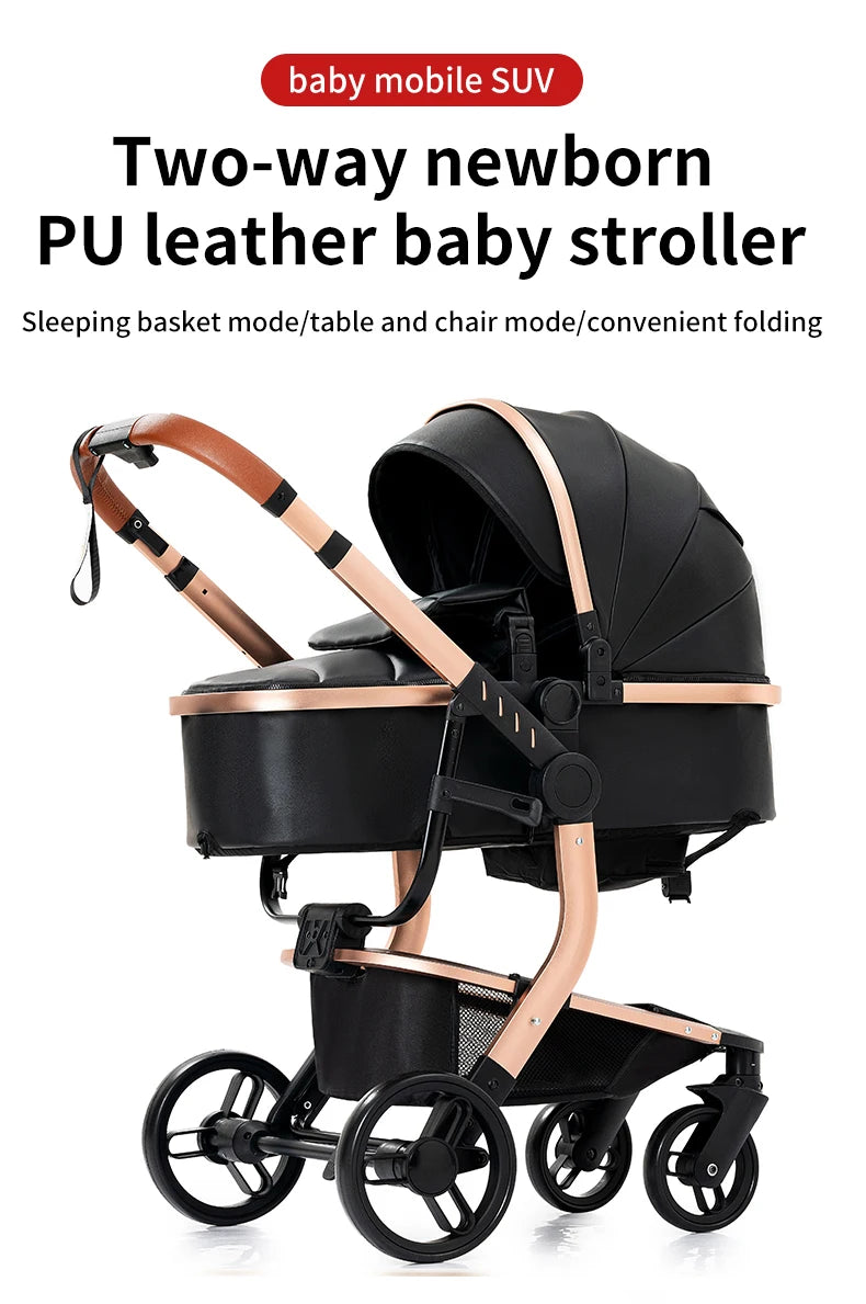 Poussette multifonctionnelle 3 en 1 imperméable