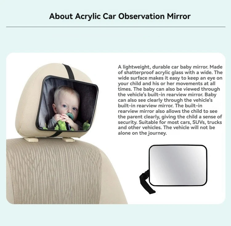 Miroir voiture bébé