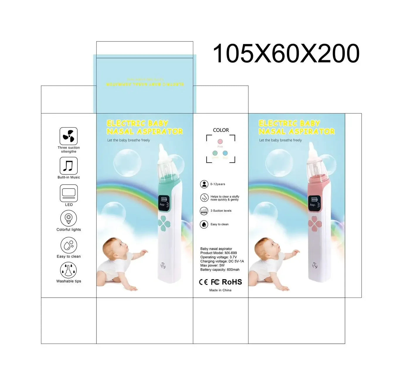 Mouche bébé électrique