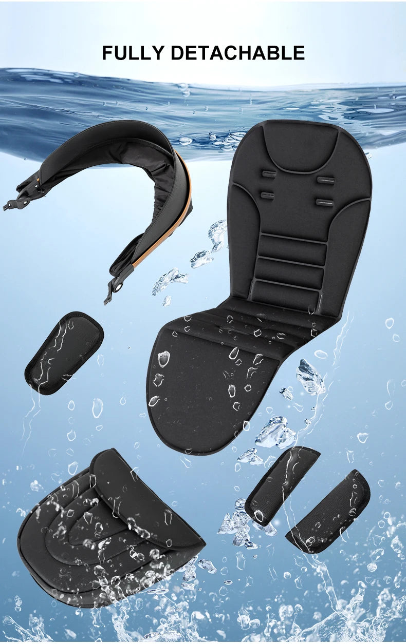 Poussette multifonctionnelle 3 en 1 imperméable