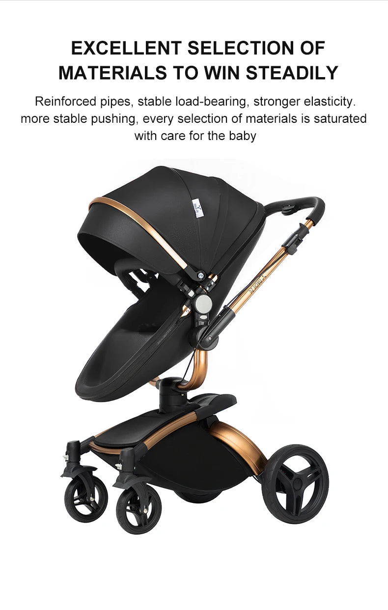 Poussette multifonctionnelle 3 en 1 imperméable