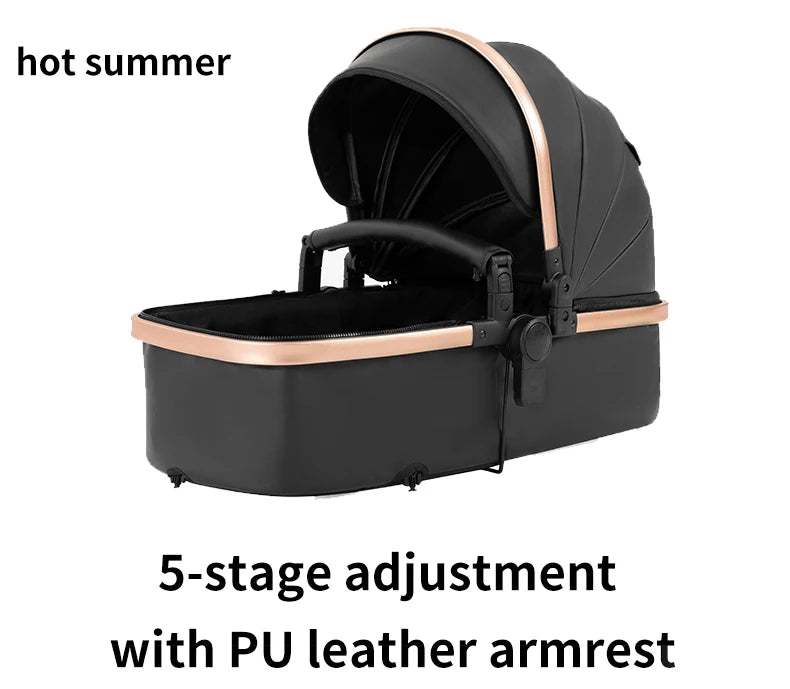Poussette multifonctionnelle 3 en 1 imperméable