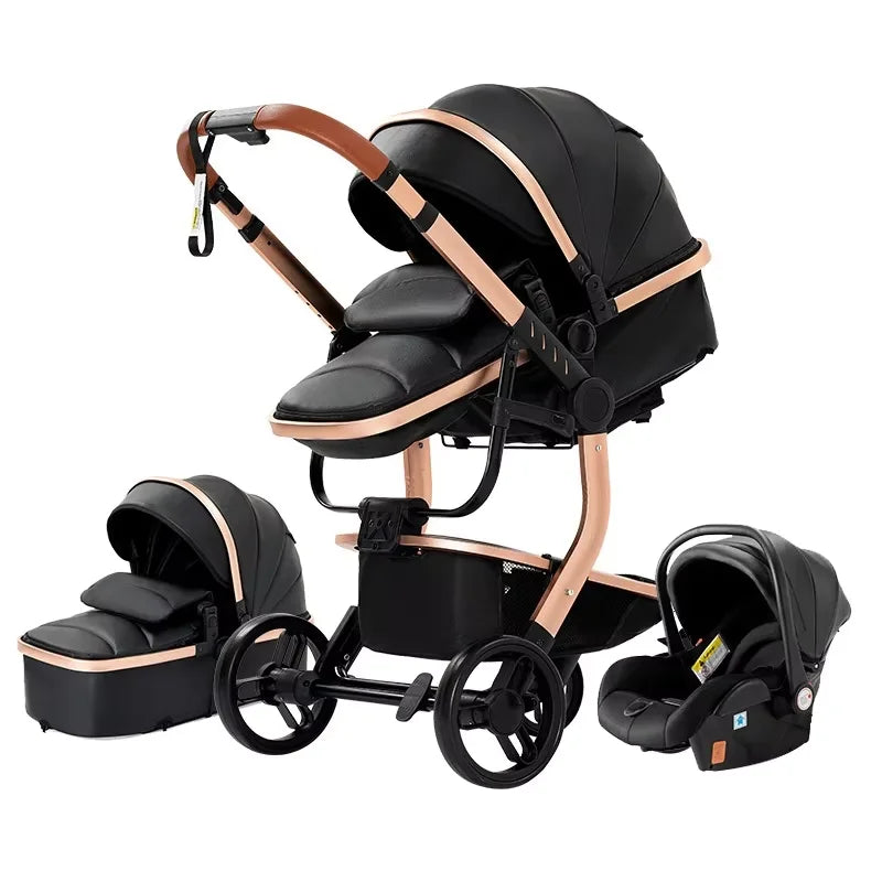 Poussette multifonctionnelle 3 en 1 imperméable