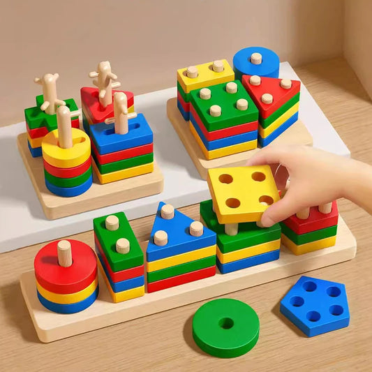 🧠 Aide ton enfant à développer sa motricité et sa logique dès 12 mois