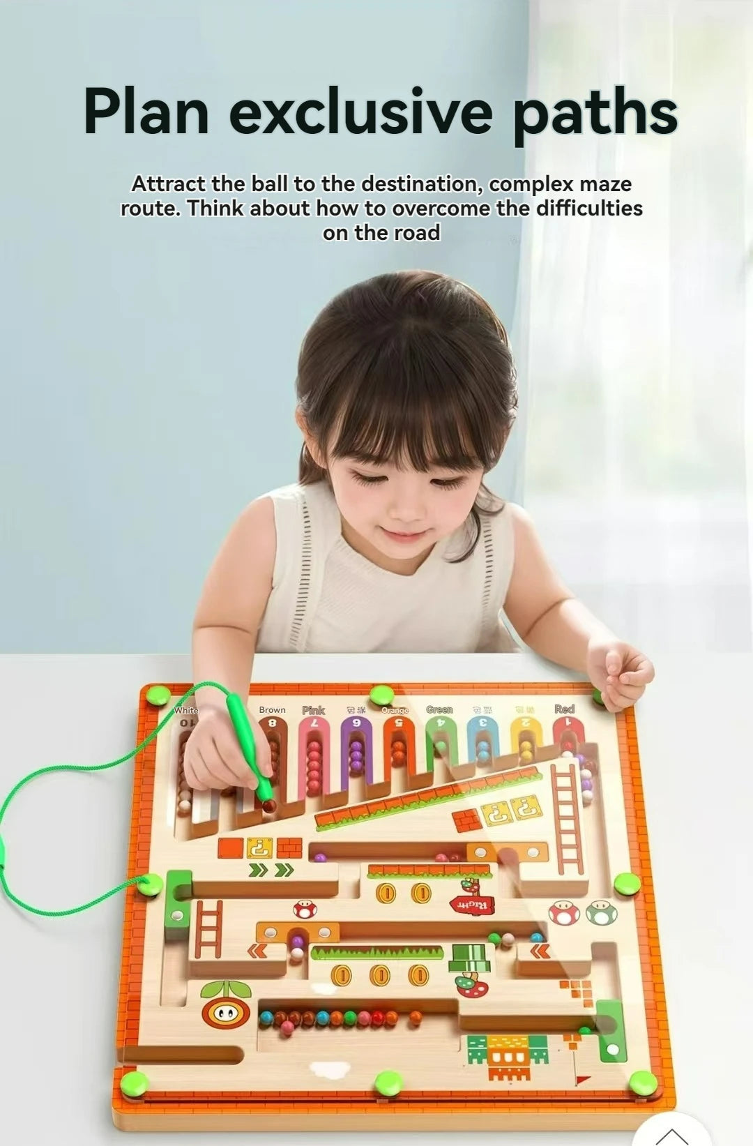 Jeu Magnétique Montessori - Apprendre en s'amusant