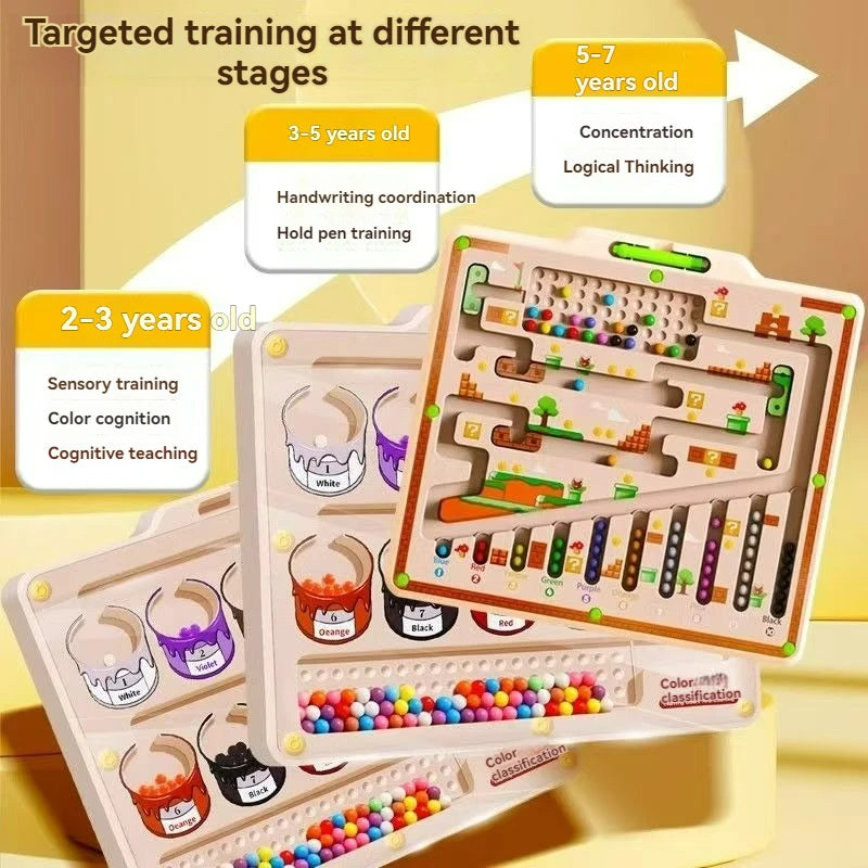 Jeu Magnétique Montessori - Apprendre en s'amusant
