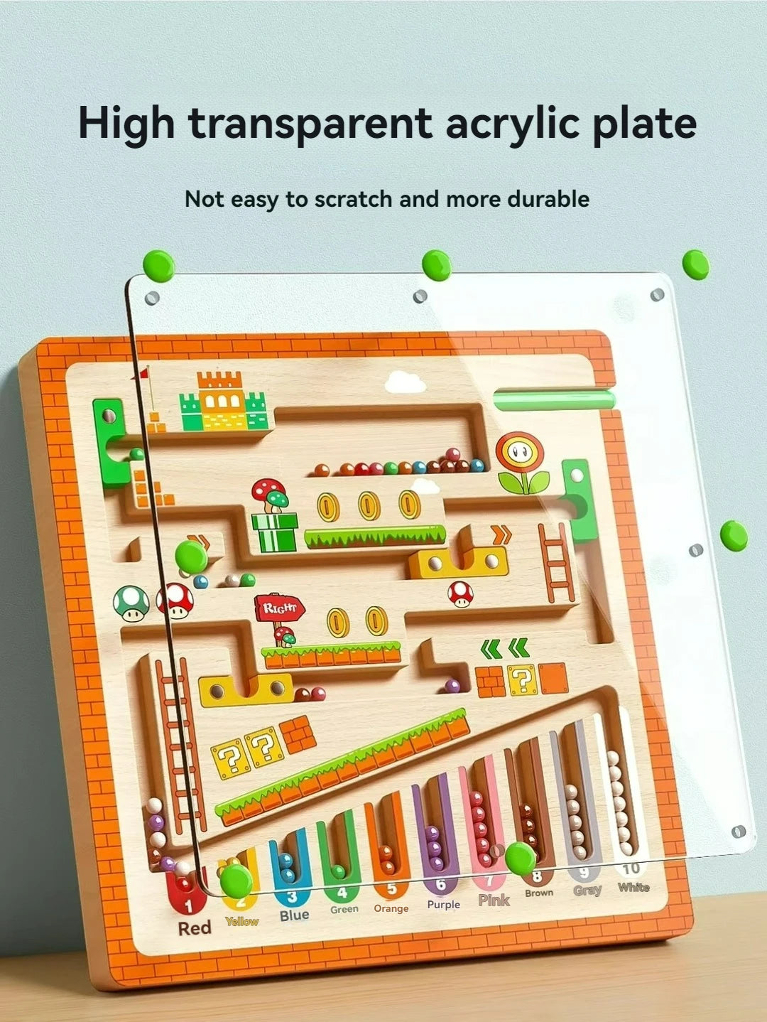 Jeu Magnétique Montessori - Apprendre en s'amusant
