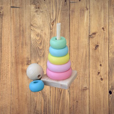 WoodenToys™ - Tour Macaron - Mon confort bebe